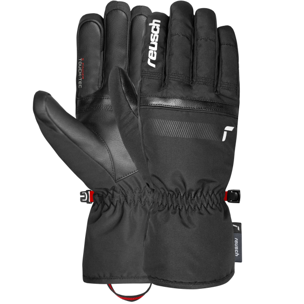 Reusch Winter Glove All Finger Touch 6599196 7702 black 1